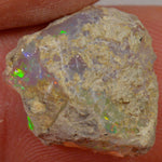 5.2 Carat - Rough Ethiopian Welo Opal — natural untreated rough Ethiopian Welo opal