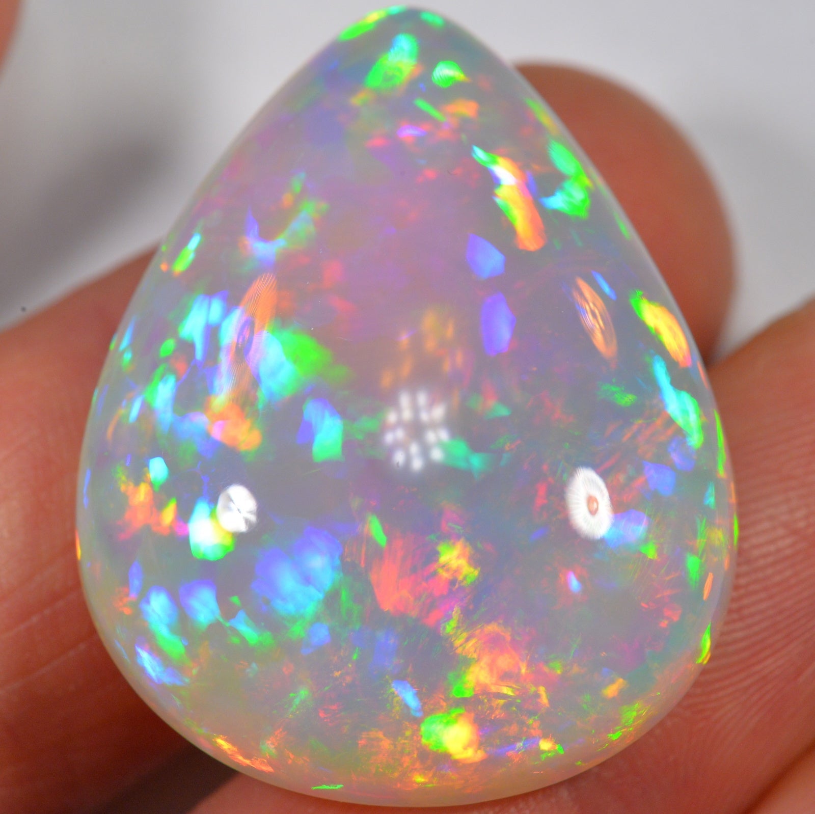 53.2 Carat Massive Breathtaking Ethiopian Welo Opal with 3D Play of Color — natural untreated Ethiopian Welo opal
