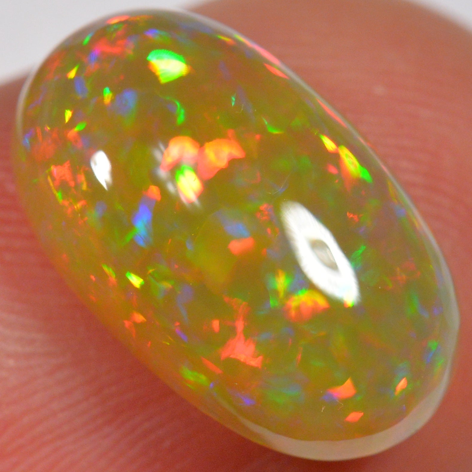 5.4 Carat Ethiopian Welo Opal — natural untreated Ethiopian Welo opal