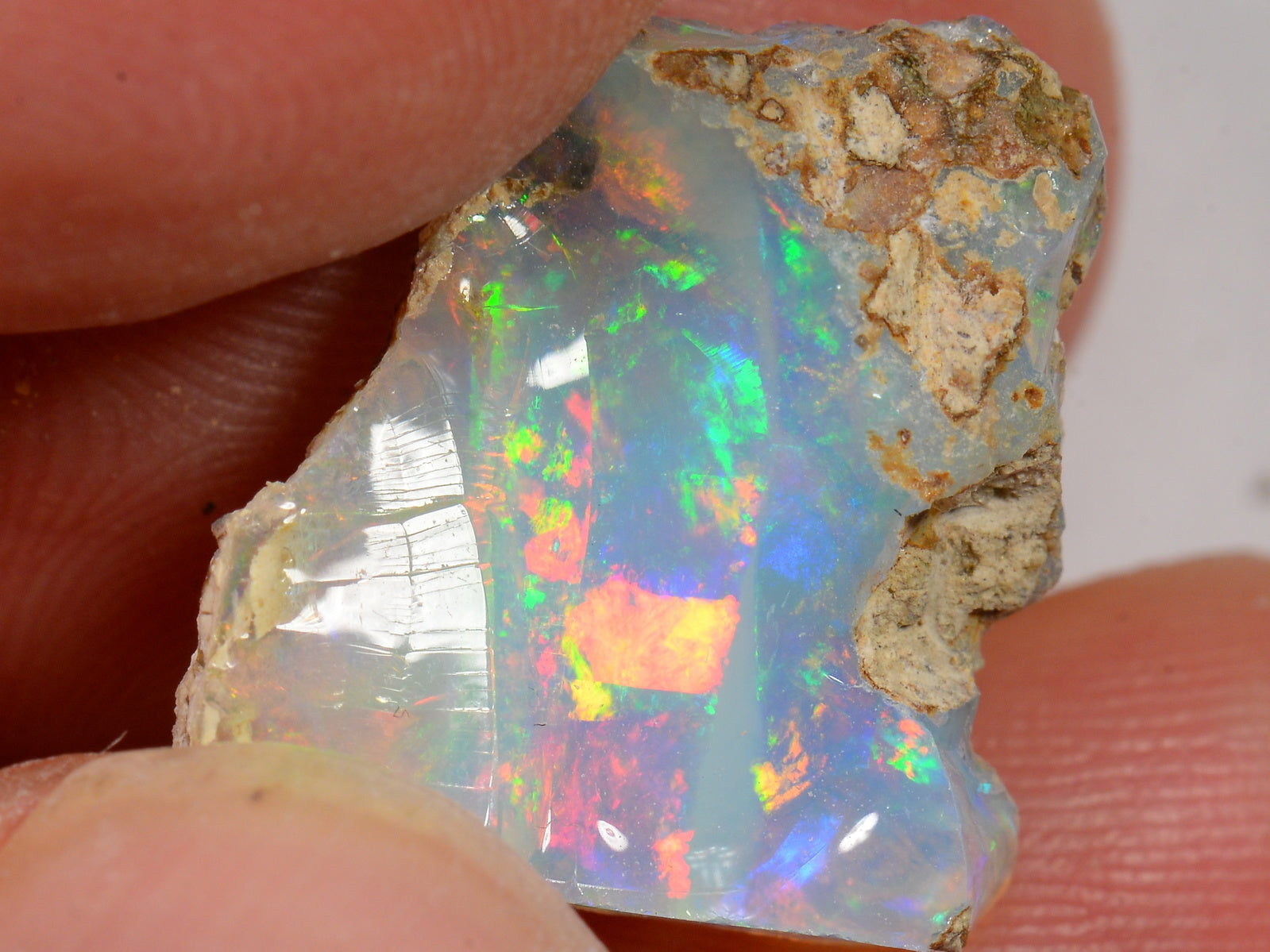 9 Karat - Roher Äthiopischer Welo Opal – natürlicher äthiopischer Welo Opal