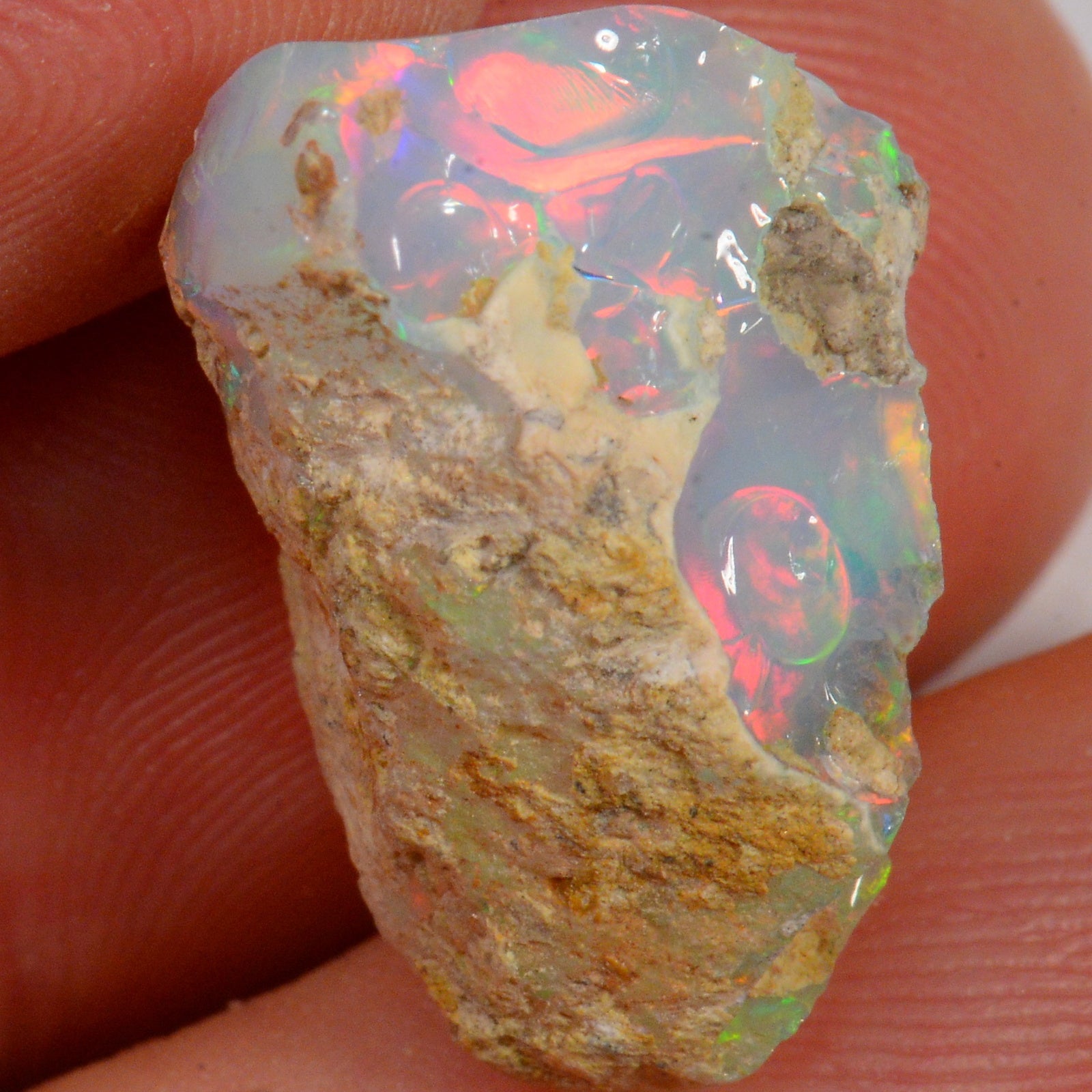 13.3 Karat - Roher Äthiopischer Welo Opal – natürlicher äthiopischer Welo Opal
