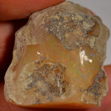 65.8 Carat Large Rather Matte Rough Ethiopian Welo Opal — natural untreated rough Ethiopian Welo opal