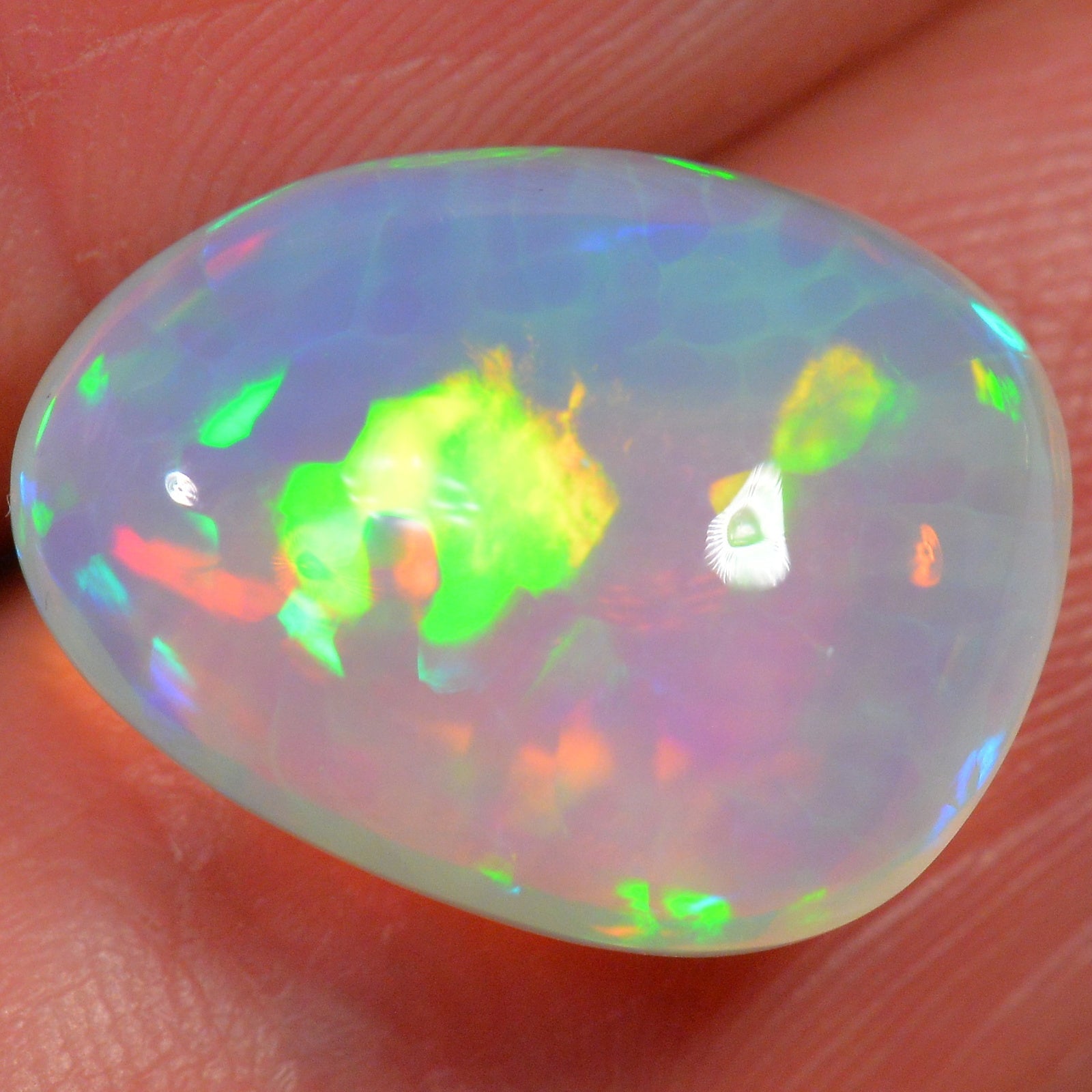 6.8 Carat Ethiopian Welo Opal — natural untreated Ethiopian Welo opal