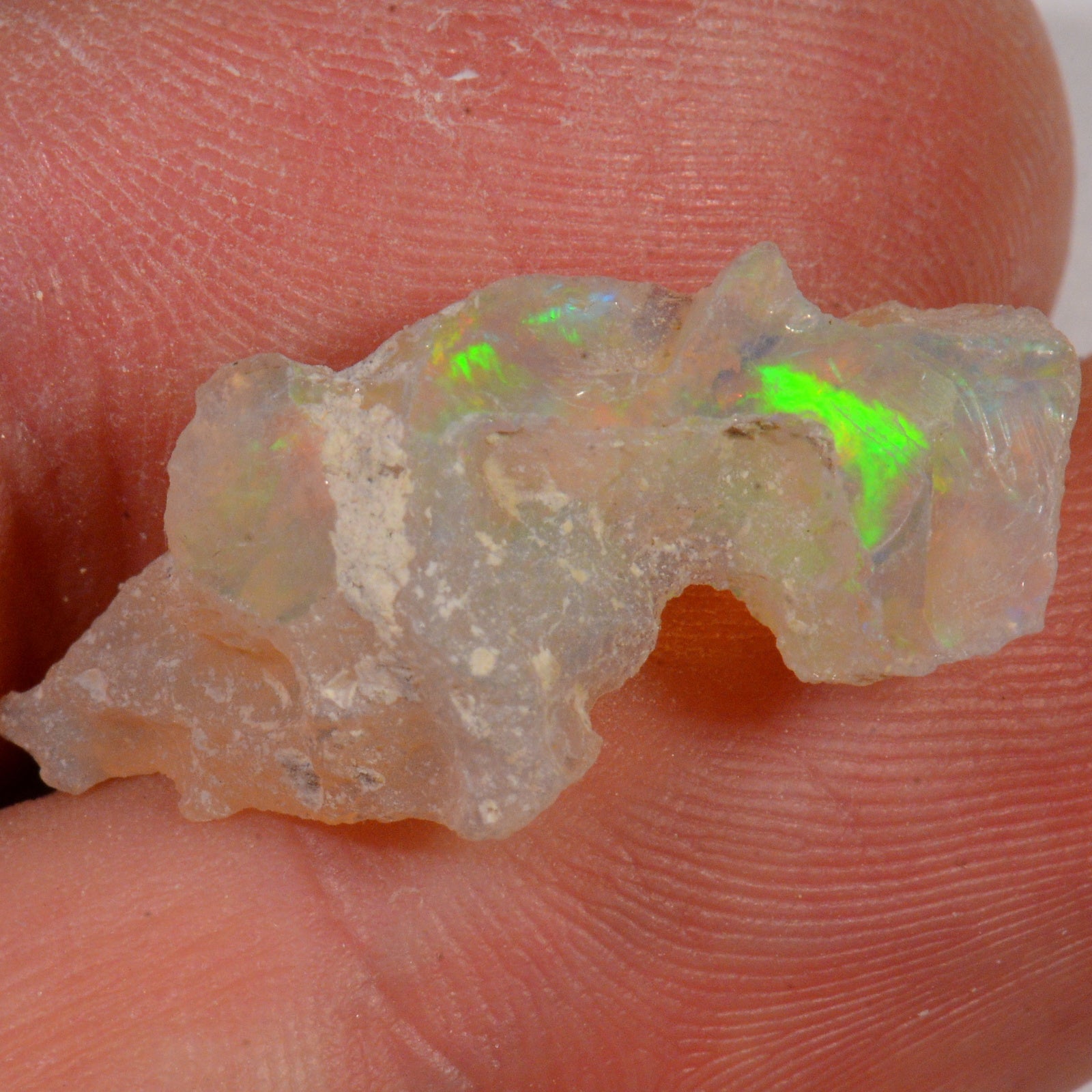 6.3 Karat - Roher Äthiopischer Welo Opal – natürlicher äthiopischer Welo Opal