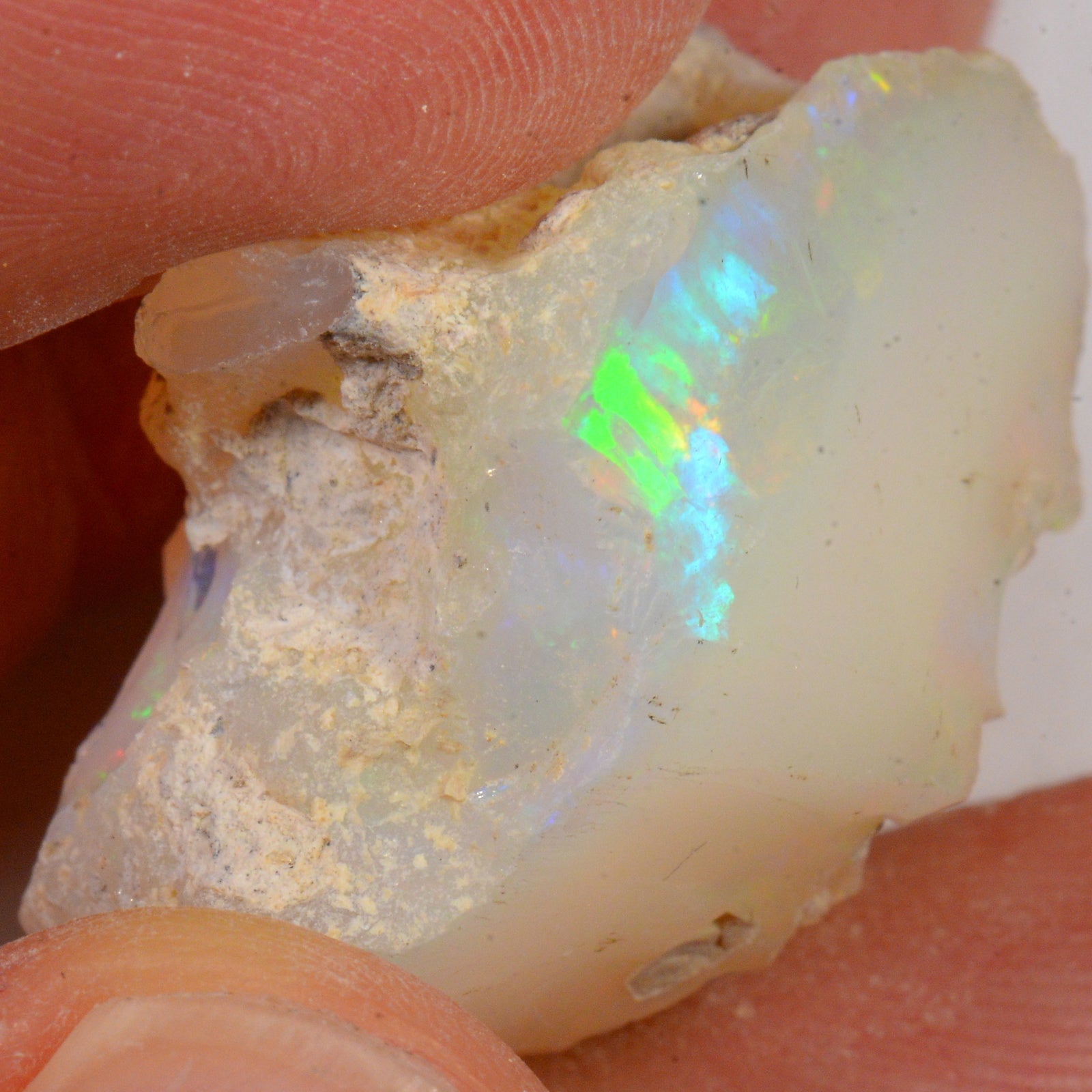37.6 Karat - Roher Äthiopischer Welo Opal – natürlicher äthiopischer Welo Opal