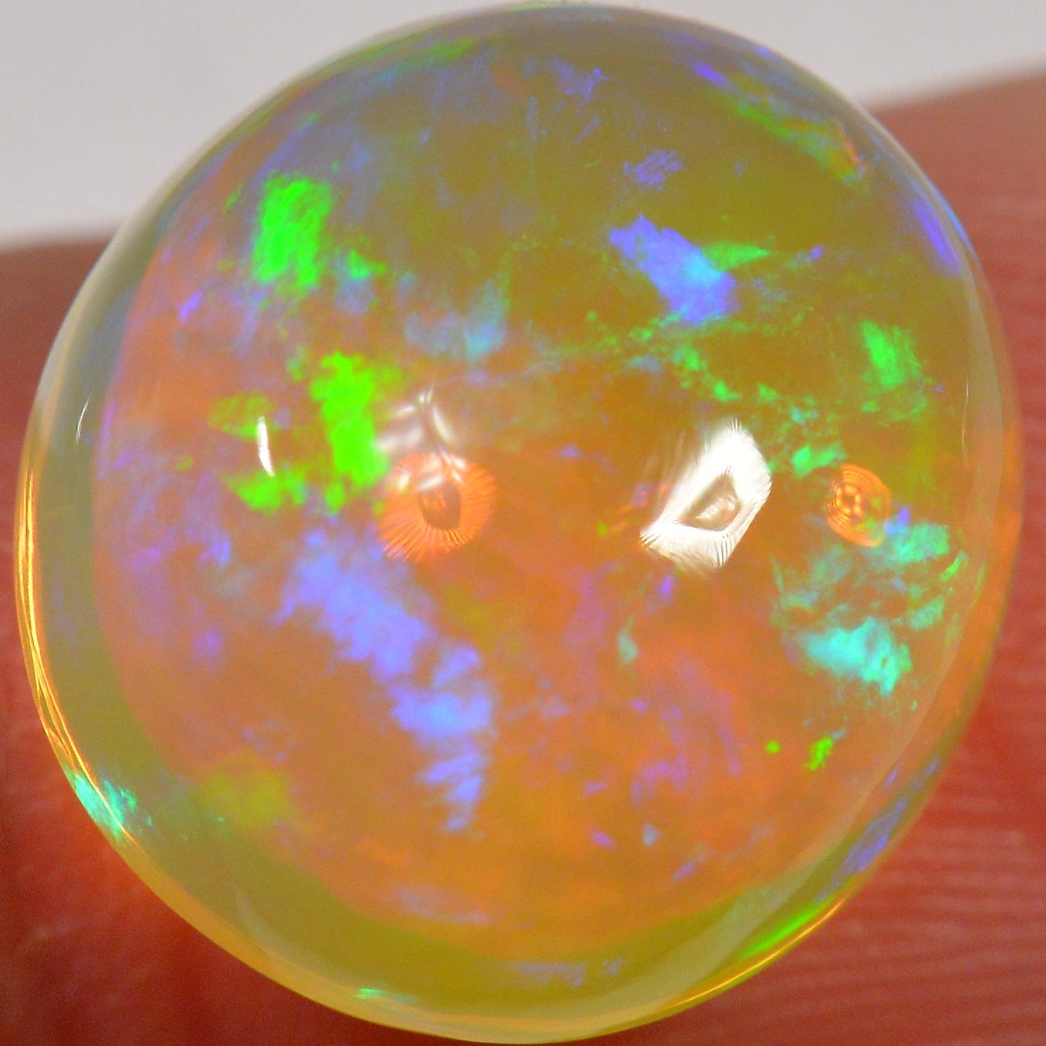 7.1 Carat Ethiopian Welo Opal — natural untreated Ethiopian Welo opal