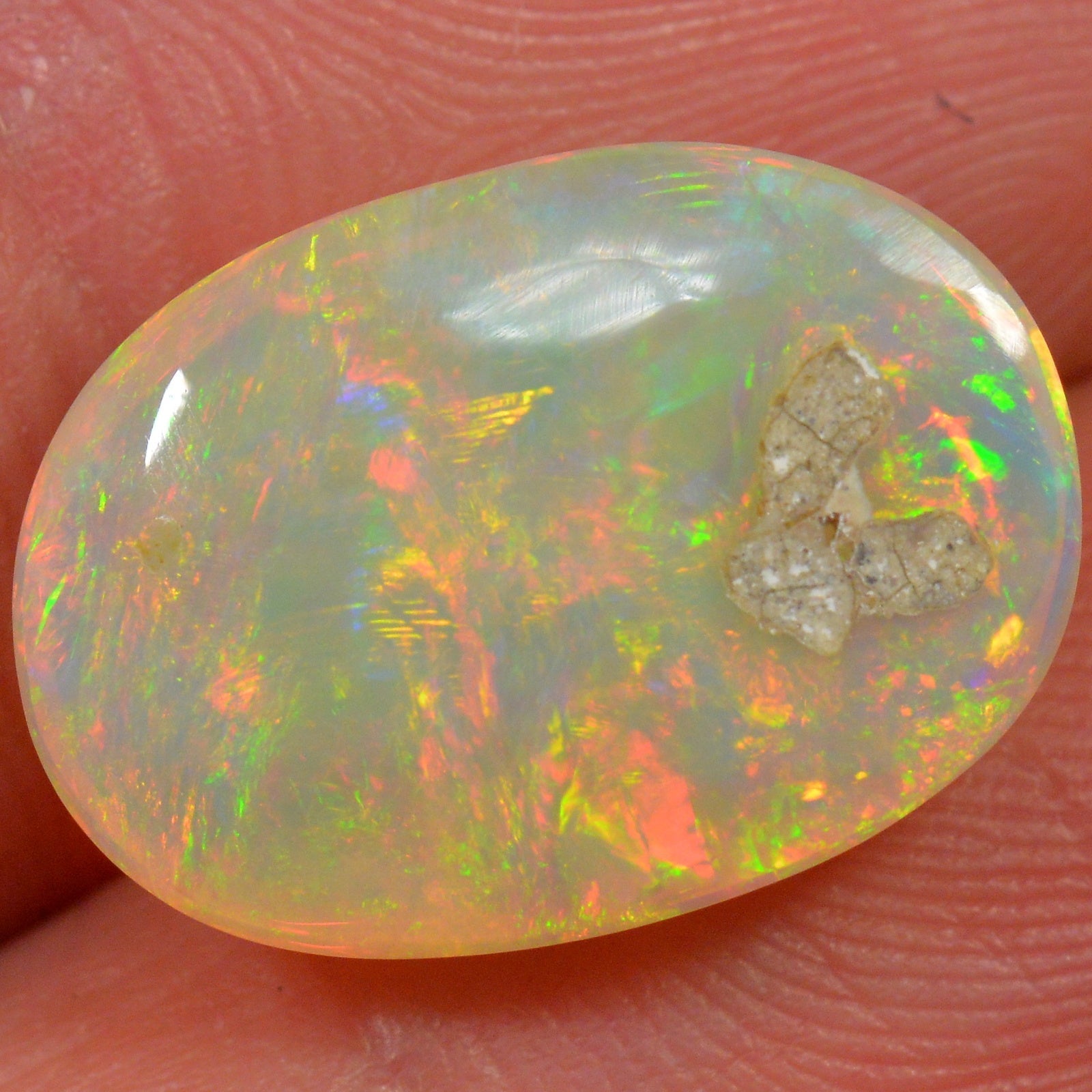 7.1 Carat Ethiopian Welo Opal — natural untreated Ethiopian Welo opal