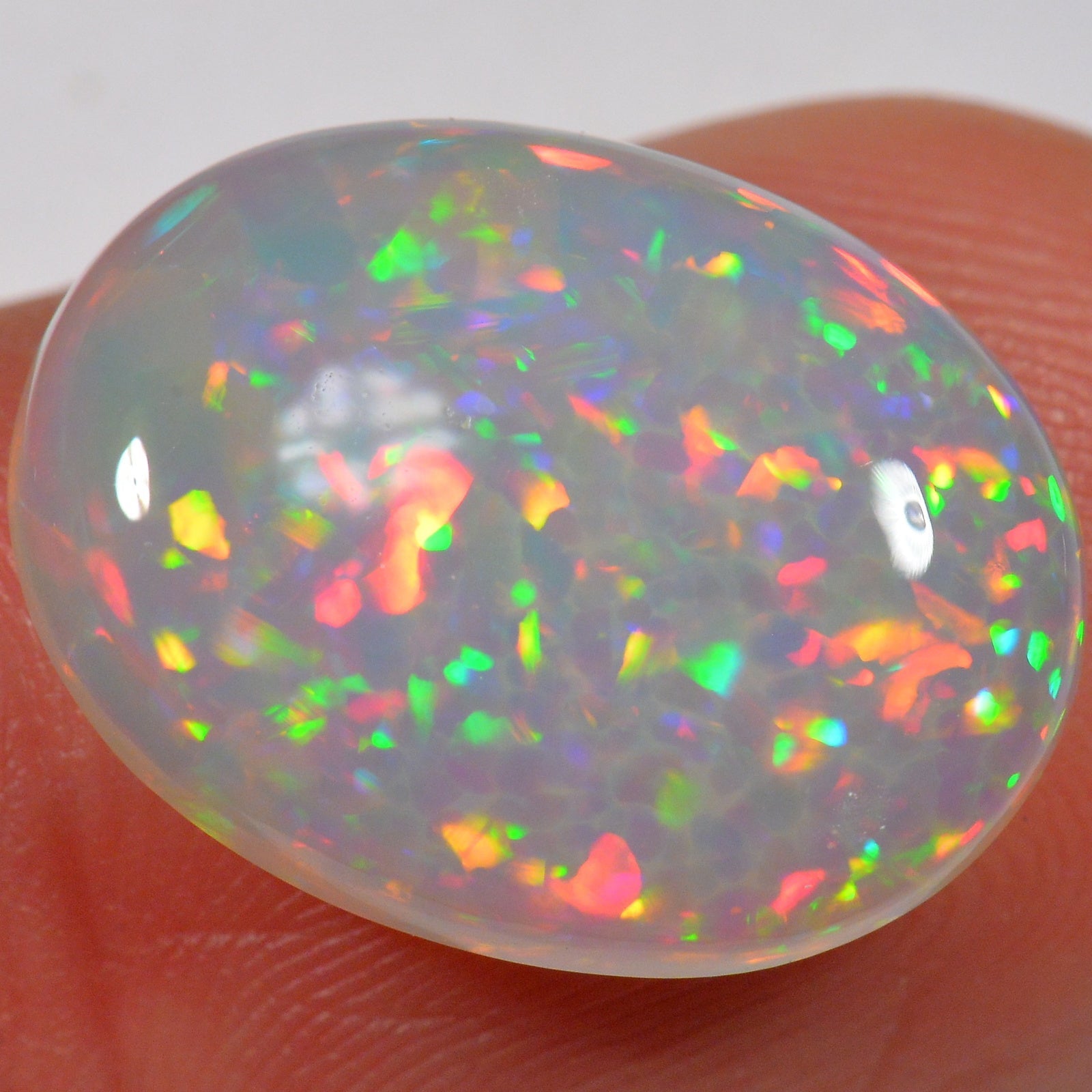7.3 Carat Ethiopian Welo Opal — natural untreated Ethiopian Welo opal