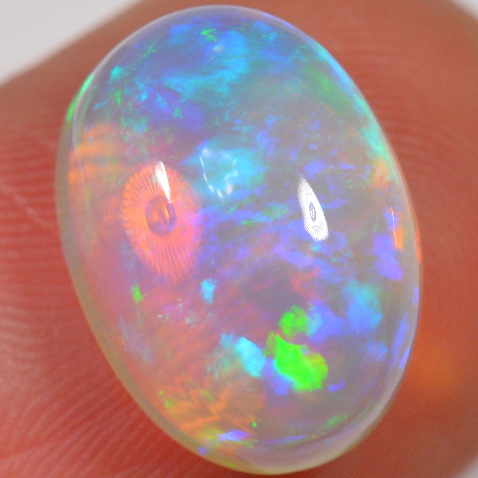 7.4 Carat Ethiopian Welo Opal — natural untreated Ethiopian Welo opal