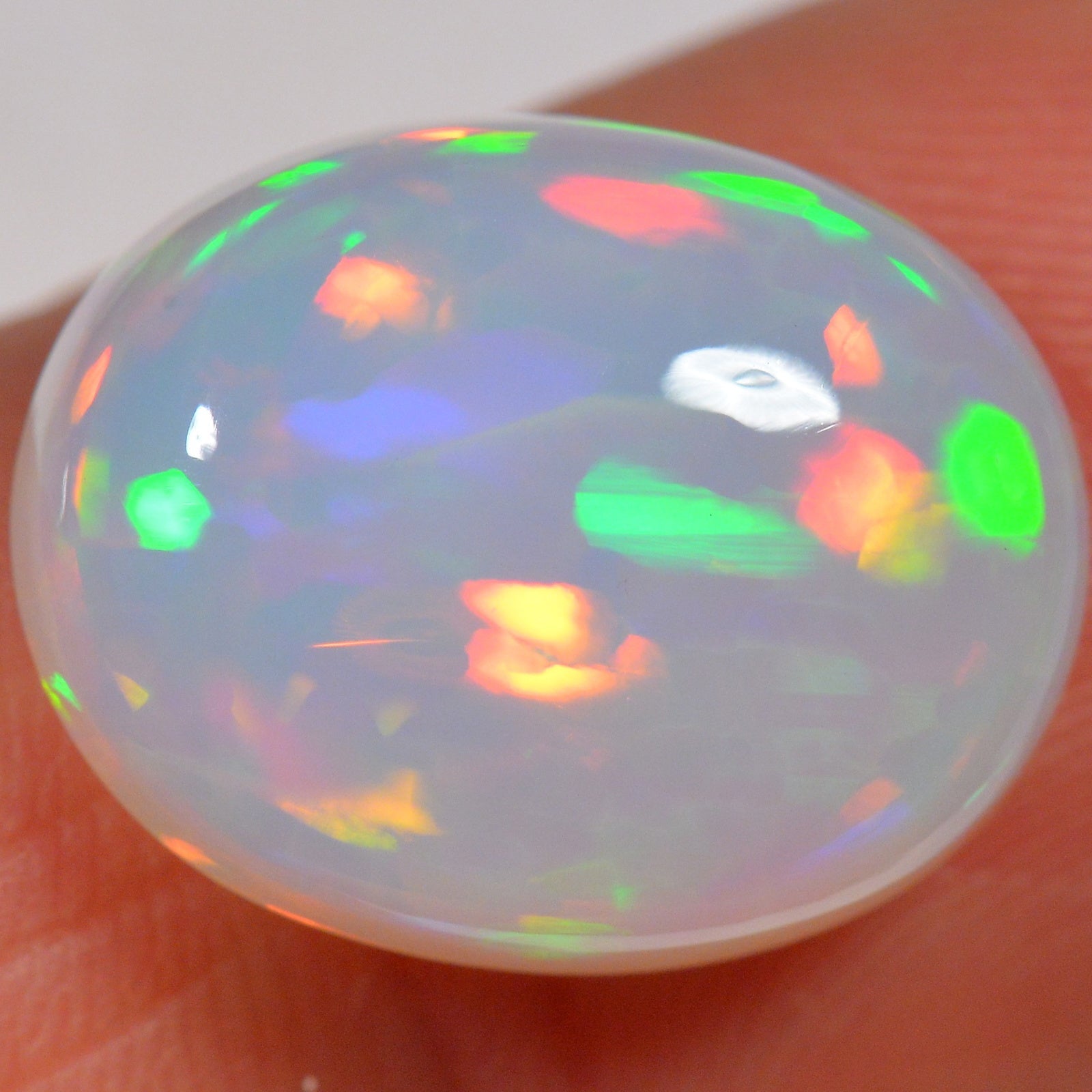 7.5 Carat Ethiopian Welo Opal — natural untreated Ethiopian Welo opal