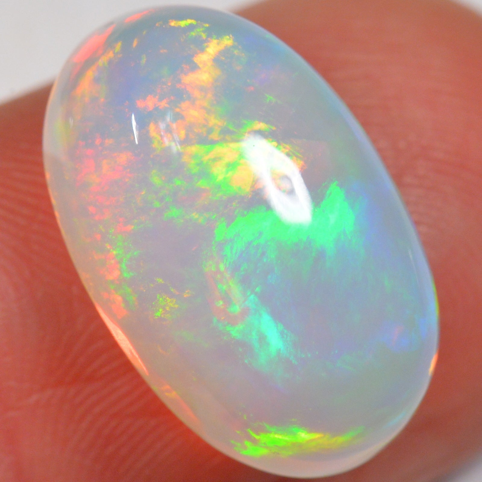 7.5 Carat Ethiopian Welo Opal — natural untreated Ethiopian Welo opal
