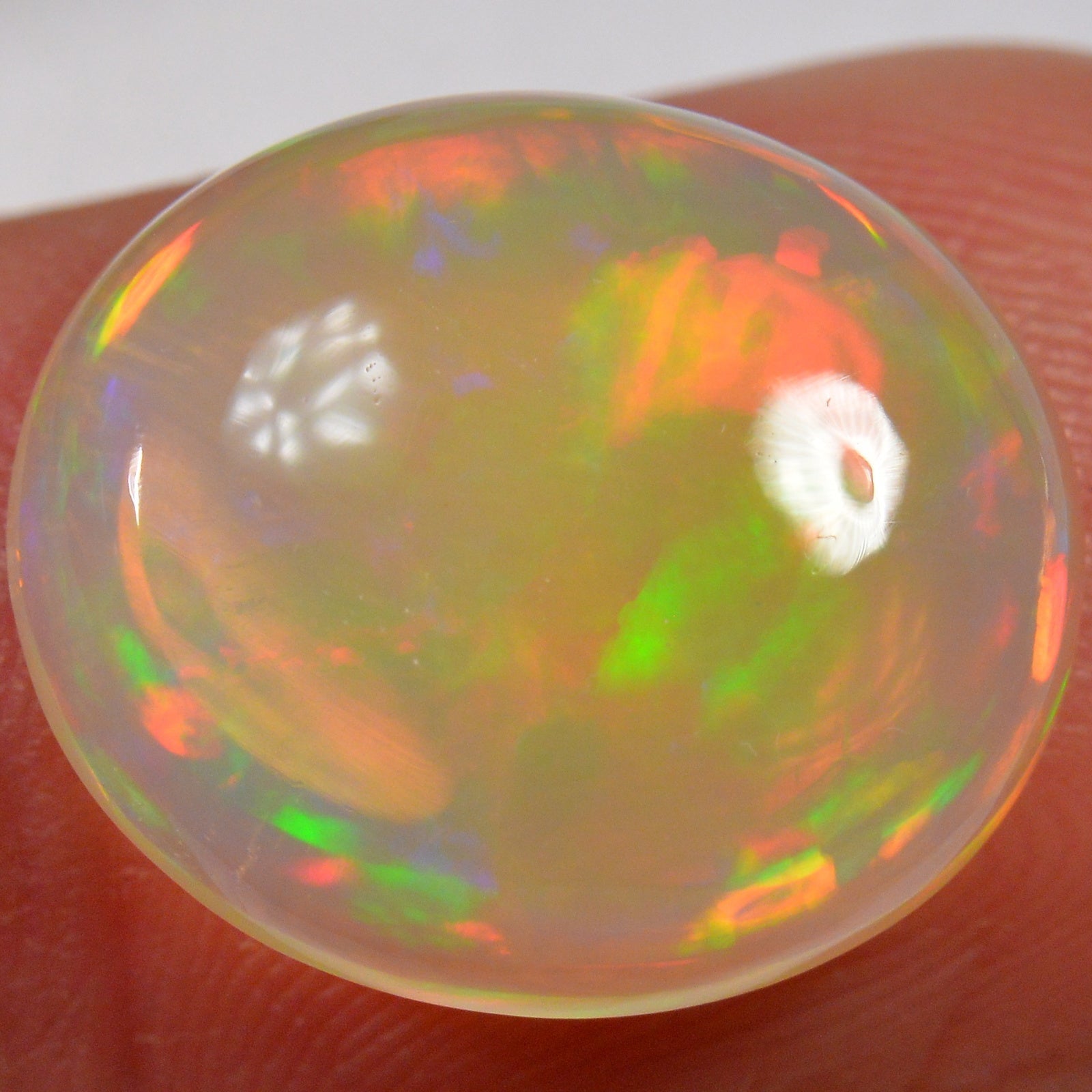 7.6 Carat Ethiopian Welo Opal — natural untreated Ethiopian Welo opal