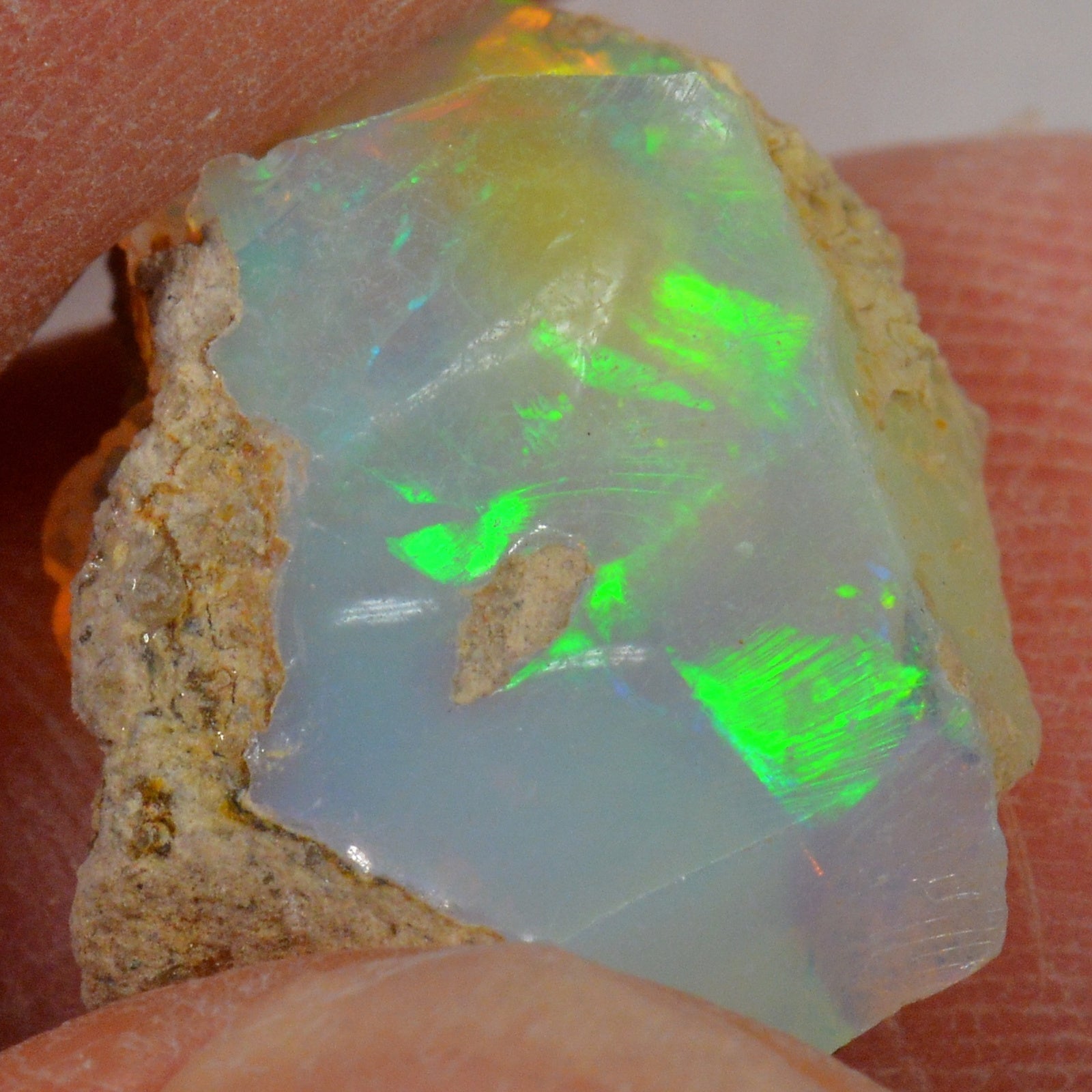 7.7 Karat - Roher Äthiopischer Welo Opal - DeinOpal