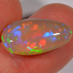 7.8 Karat - Dunkler Tropfenförmiger Äthiopischer Welo Opal - DeinOpal