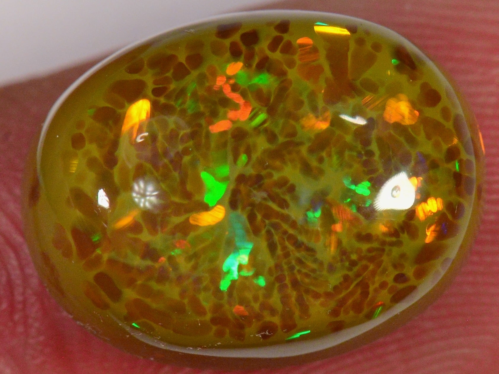 7.8 Karat - Seltener brauner Äthiopischer Welo Opal - DeinOpal