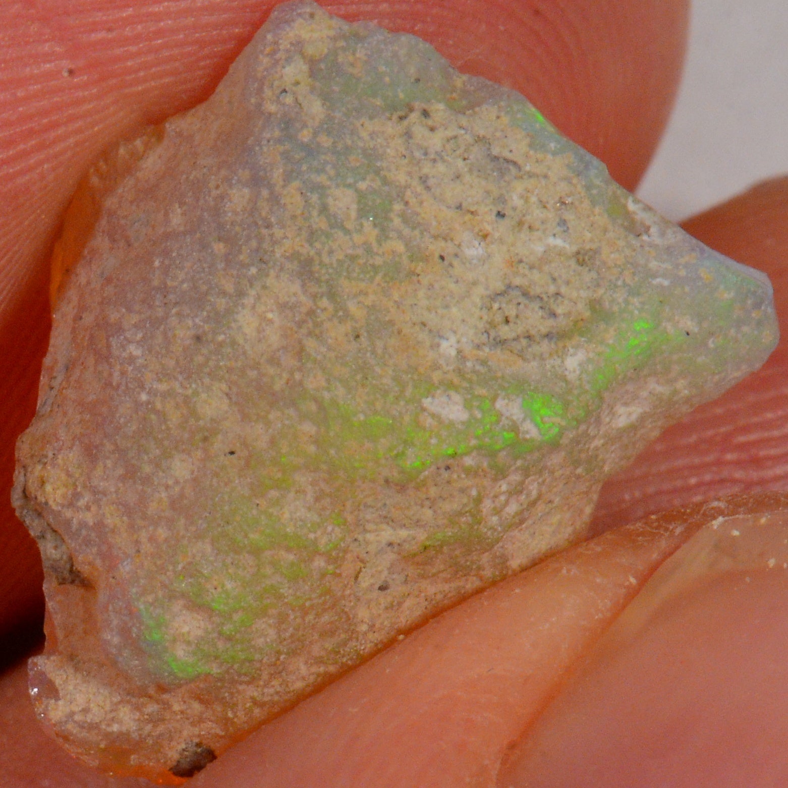 7.4 Karat - Roher Äthiopischer Welo Opal – natürlicher äthiopischer Welo Opal