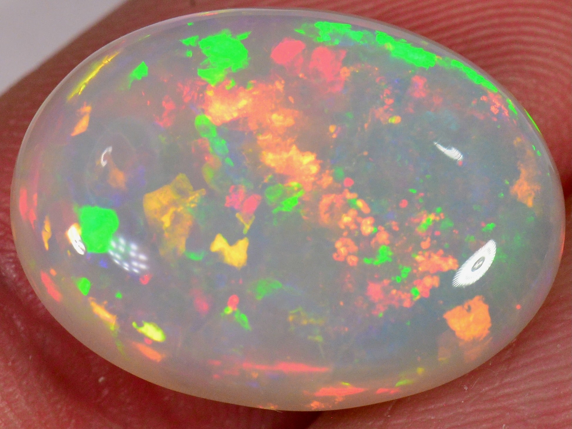 8 Karat - Glitzernder Äthiopischer Welo Opal - DeinOpal