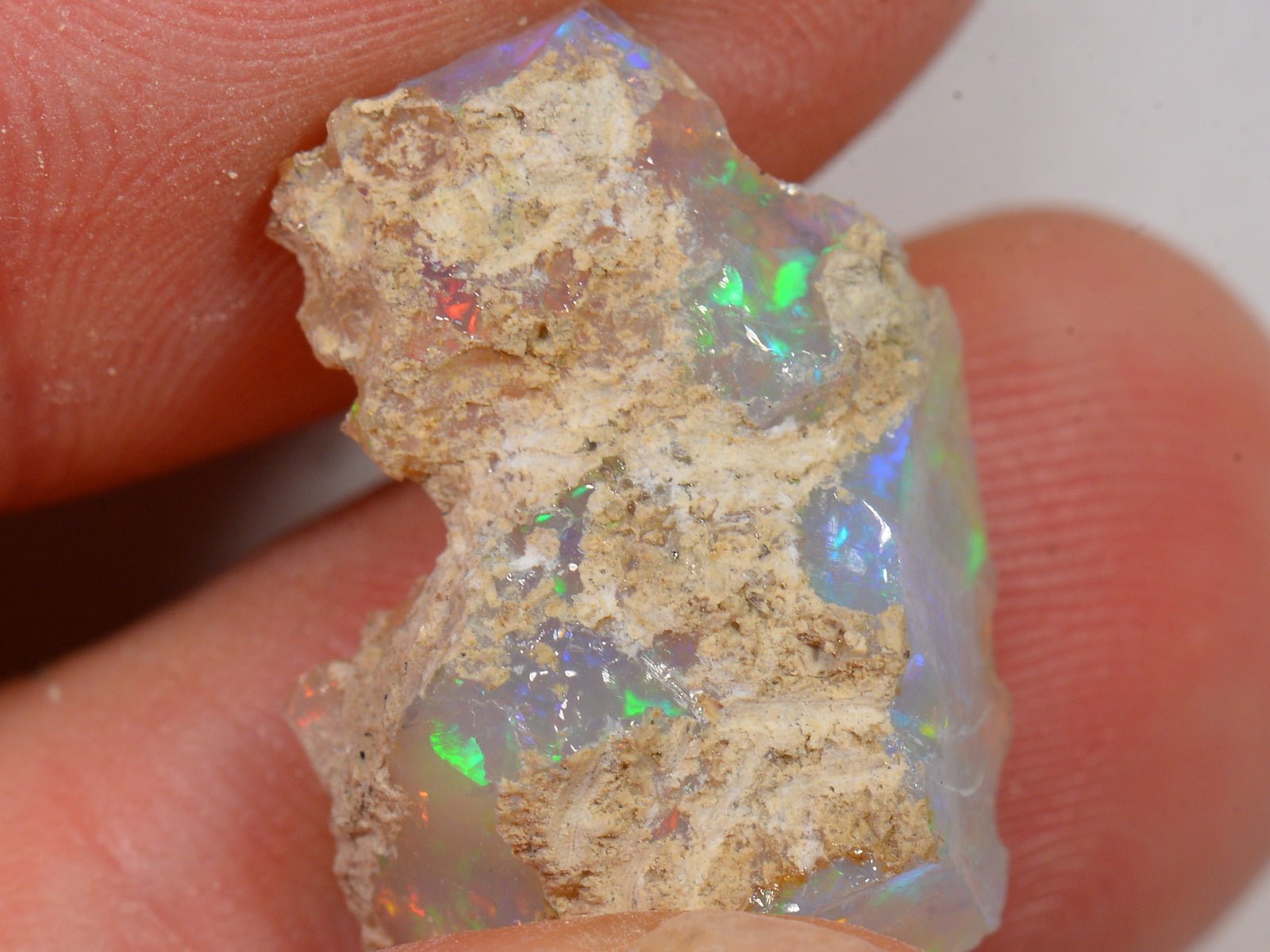 8 Karat - Roher Äthiopischer Welo Opal - DeinOpal