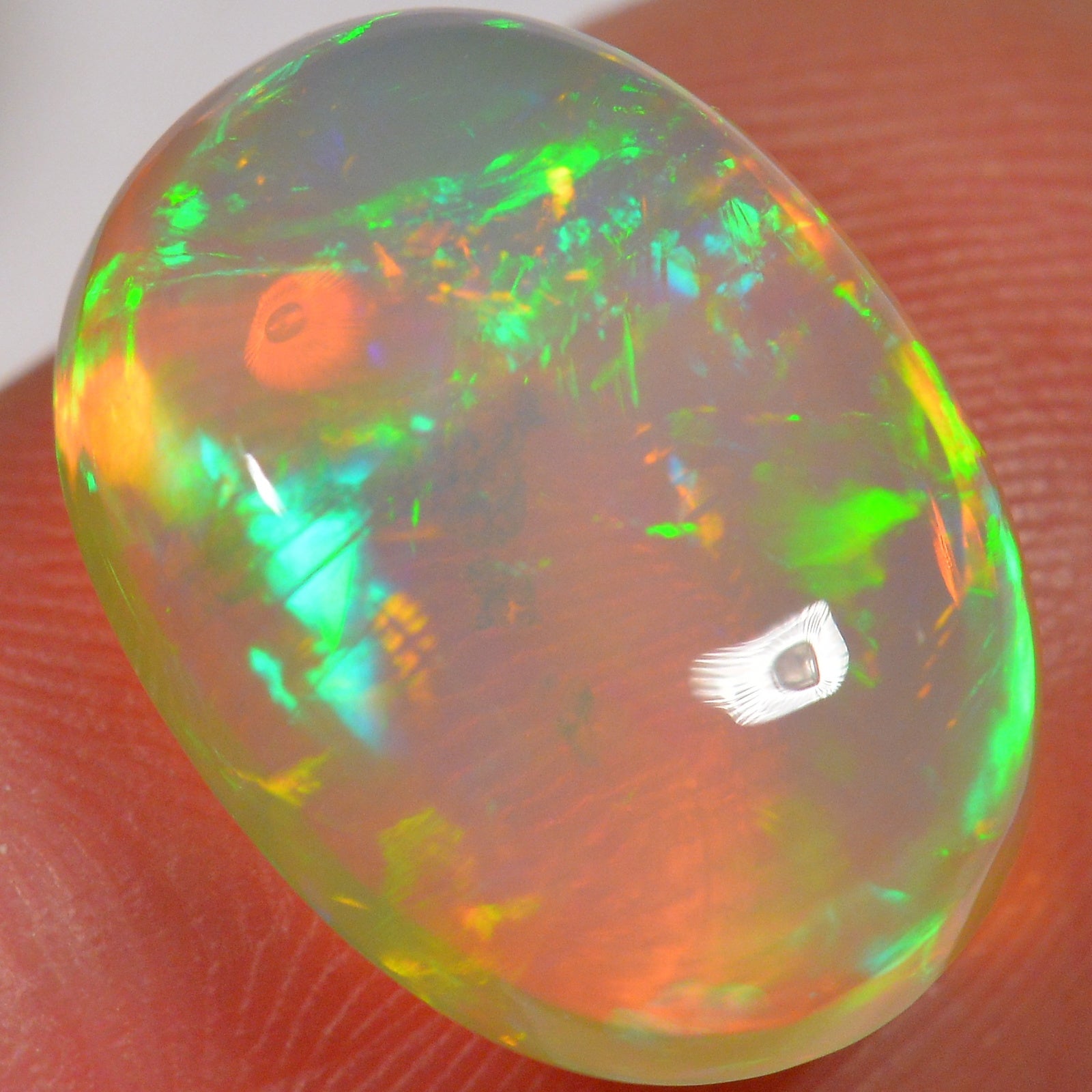 8.4 Carat Ethiopian Welo Opal — natural untreated Ethiopian Welo opal