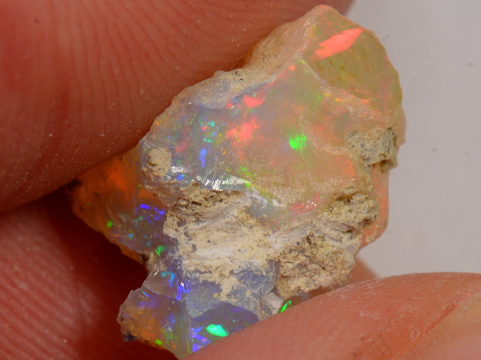 5 Karat - Roher Äthiopischer Welo Opal – natürlicher äthiopischer Welo Opal