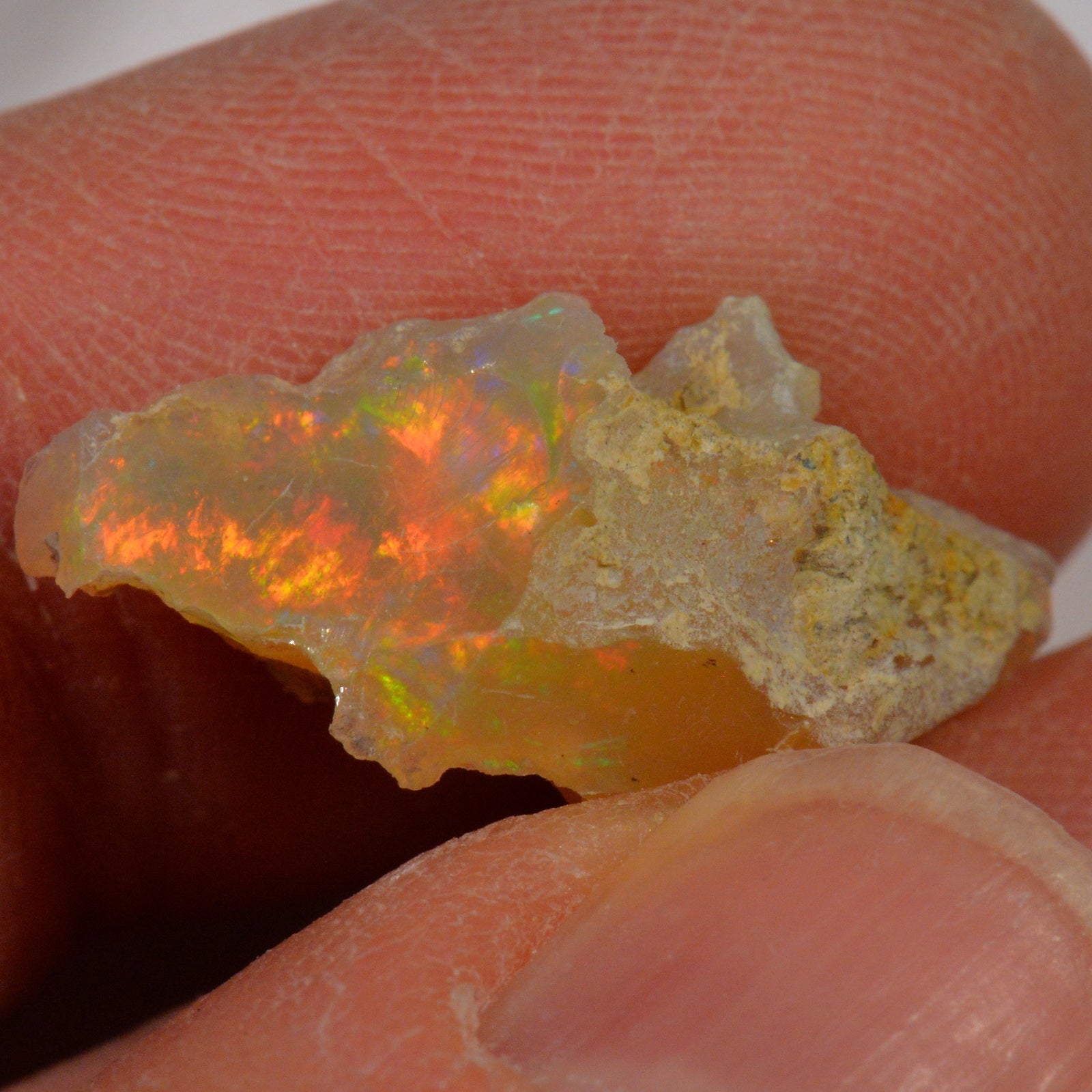 8.8 Karat - Roher Äthiopischer Welo Opal - DeinOpal