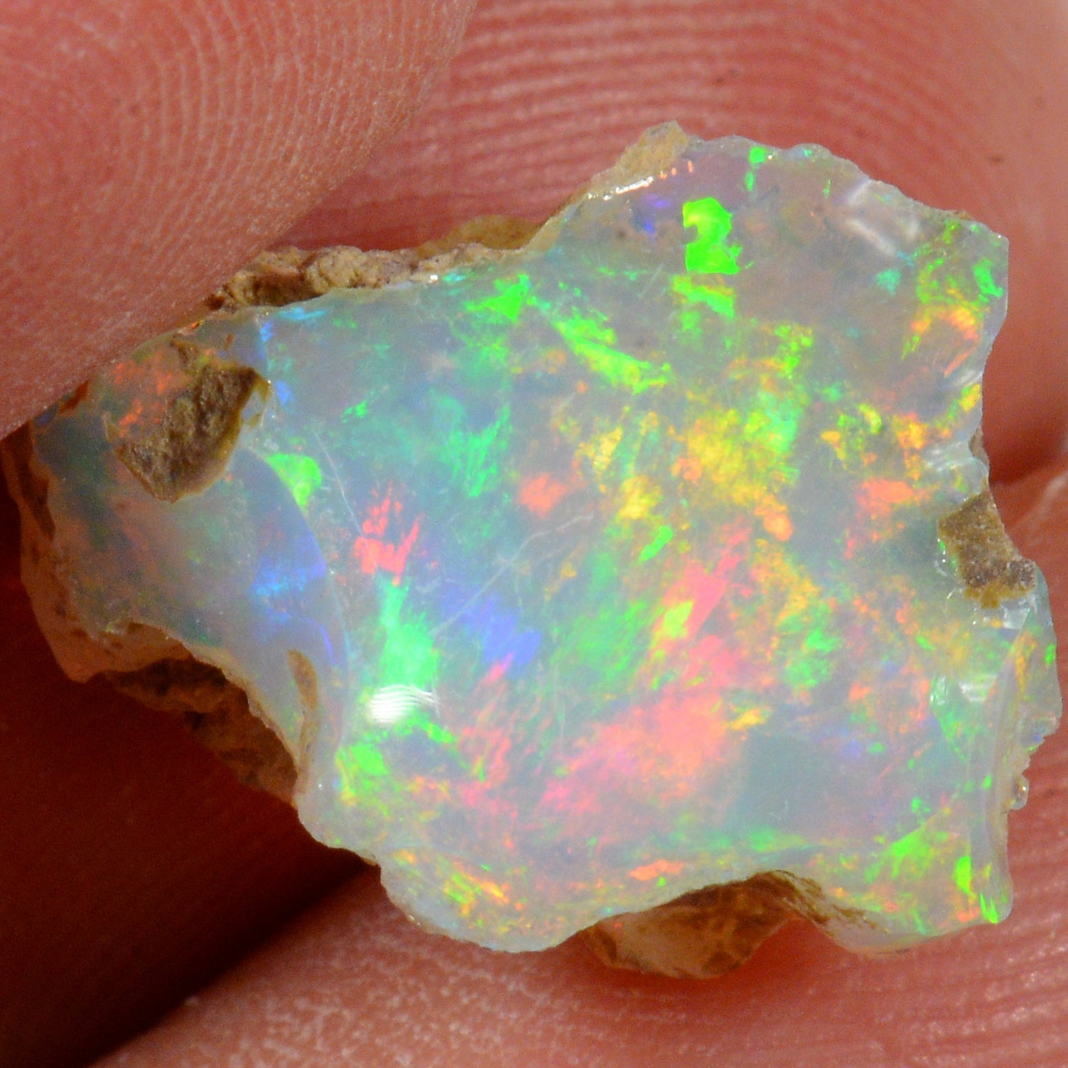 7 Karat - Roher Äthiopischer Welo Opal – natürlicher äthiopischer Welo Opal