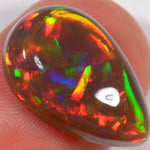 9 Carat - Brilliant Dark Ethiopian Welo Opal - Beska Mine — natural untreated Ethiopian Welo opal