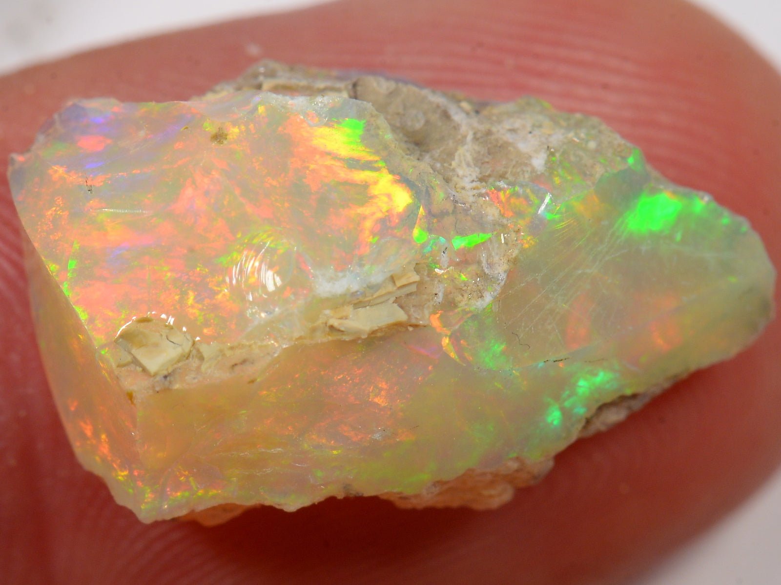 9 Karat - Roher Äthiopischer Welo Opal - DeinOpal