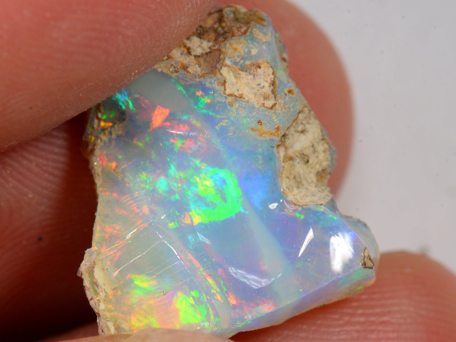 9 Karat - Roher Äthiopischer Welo Opal - DeinOpal