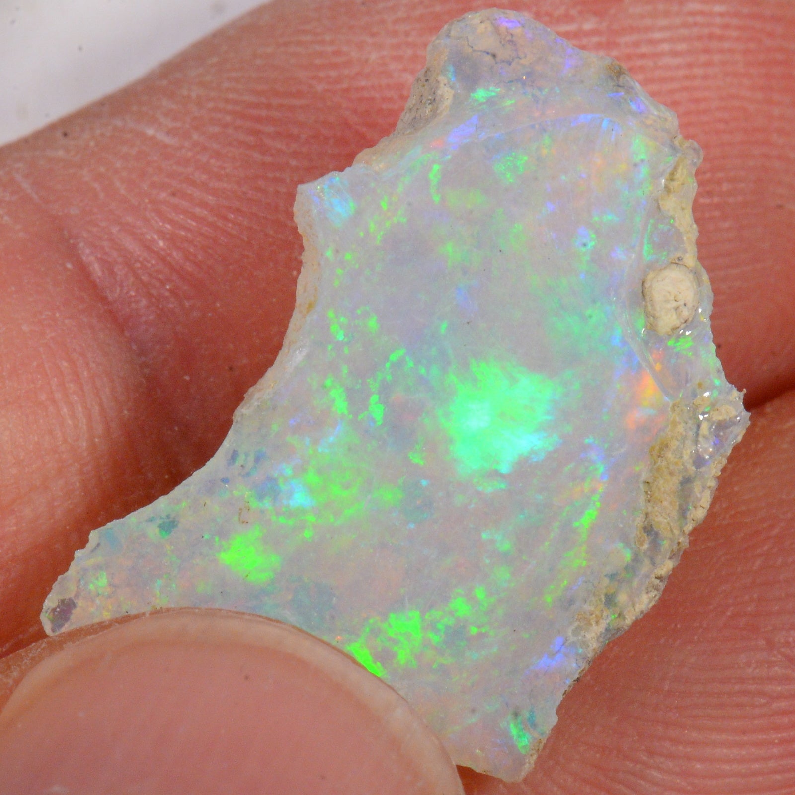 8.6 Karat - Roher Äthiopischer Welo Opal – natürlicher äthiopischer Welo Opal