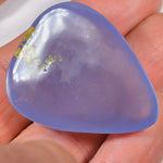 94.2 Karat - Grosser Blauer/Lavender Chalzedon aus Äthiopien - DeinOpal