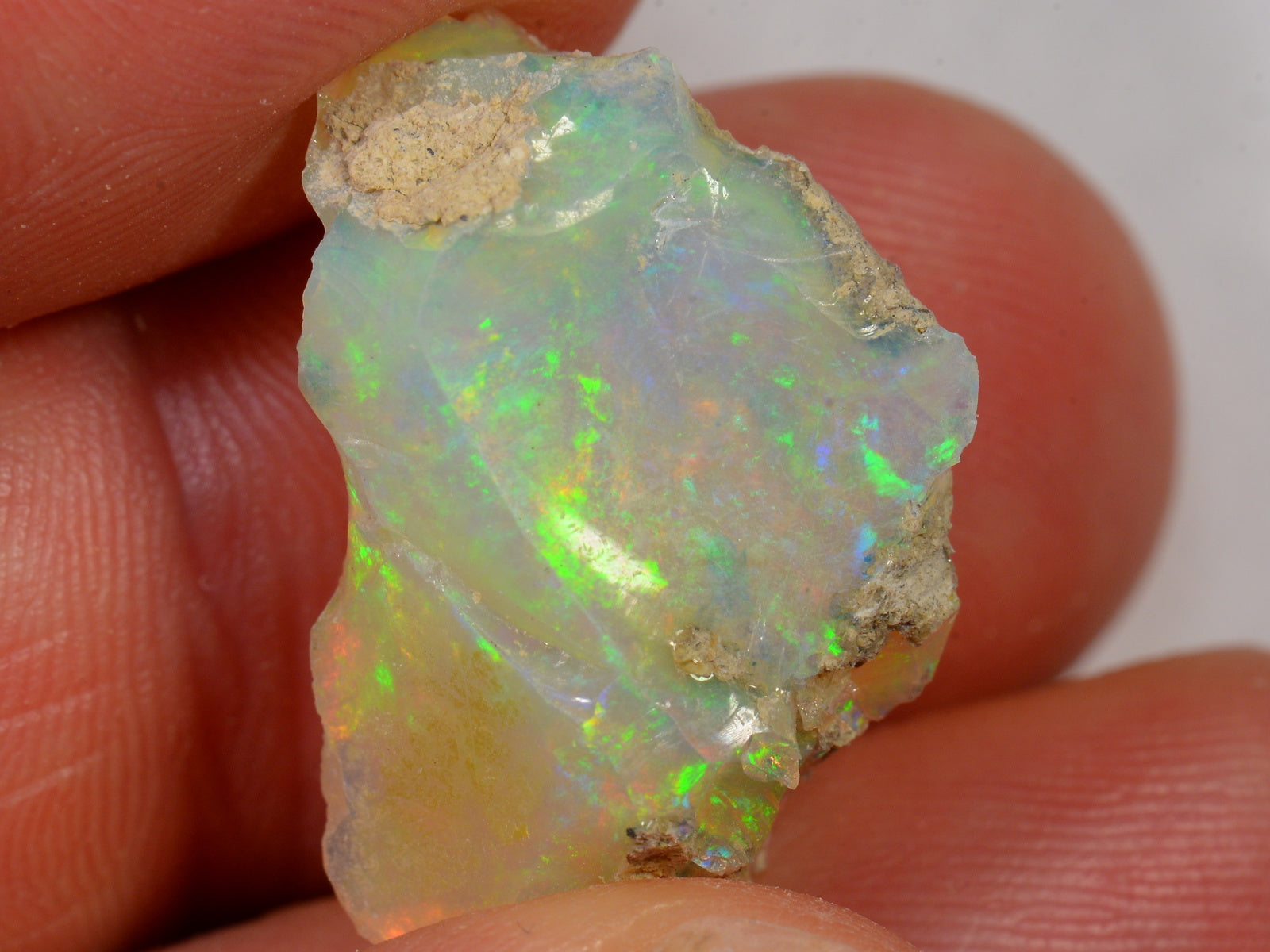15 Karat - Roher Äthiopischer Welo Opal – natürlicher äthiopischer Welo Opal