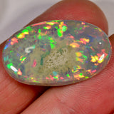 16.2 carat - Intense Ethiopian Welo Opal with matrix rock 