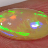 3.1 Karat - Oval geschliffener Äthiopischer Welo Opal mit schönem Muster