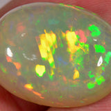 15.2 carat - oval cut Ethiopian Welo Opal with a beautiful pattern 