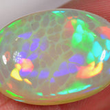 13.3 Karat - Oval geschliffener Äthiopischer Welo Opal mit Honeycomb Muster