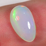 1.6 Carat - Teardrop Shaped Ethiopian Welo Opal 