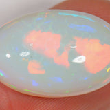 7.6 Carat - Oval Cut Ethiopian Welo Opal with Honeycomb Pattern 