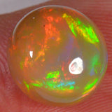 4.7 carats - Oval Ethiopian Welo Opal with brown base color 