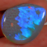 29.5 Karat - Grosser dunkler Honeycomb-Opal