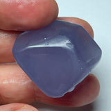 22 Gramm - Roher blauer Chalzedon aus Äthiopien