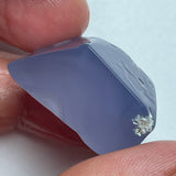 14 Gramm - Blauer Chalzedon aus Äthiopien