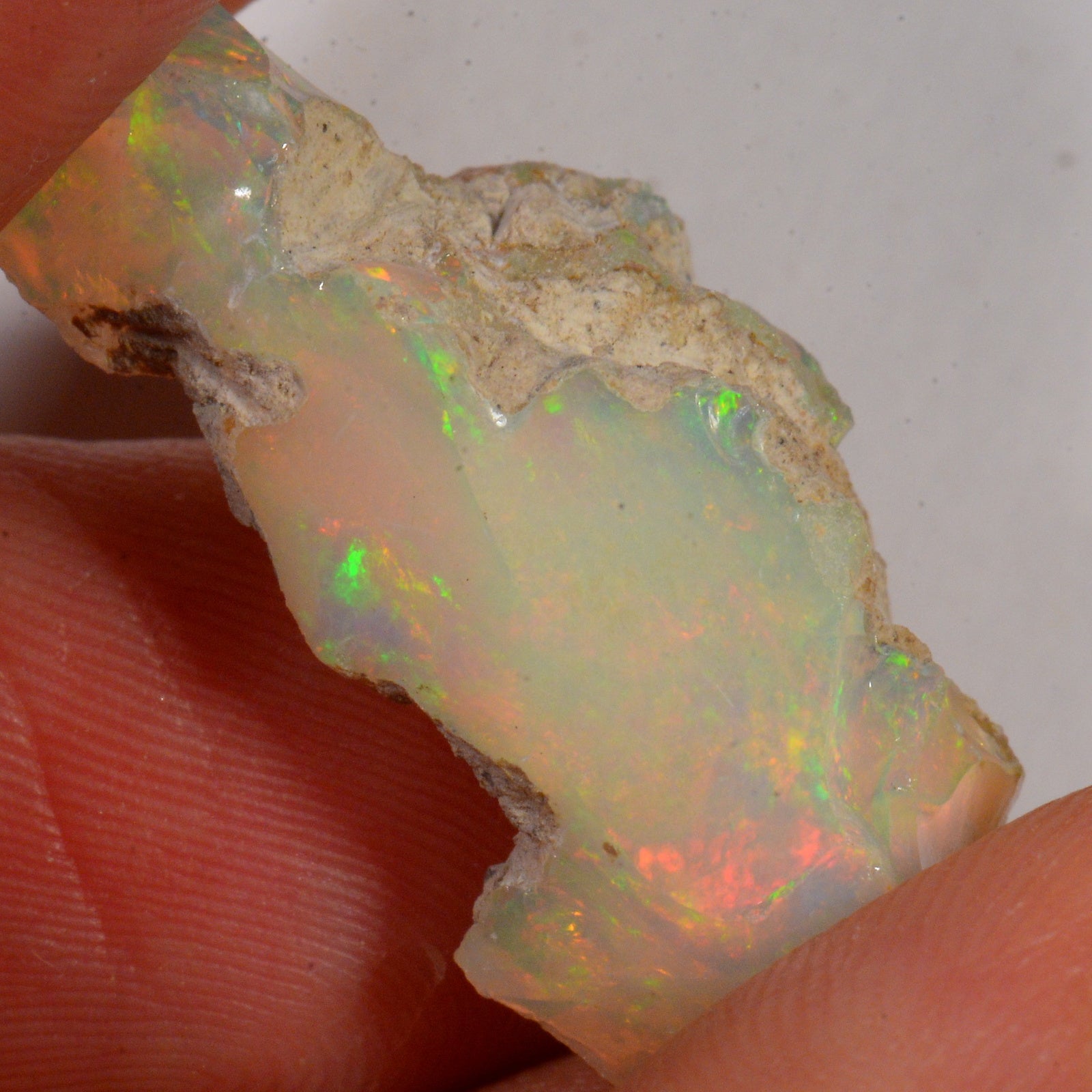 20 Karat - Roher Äthiopischer Welo Opal – natürlicher äthiopischer Welo Opal