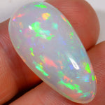 21.9 Karat - Brillanter Confetti Pattern Äthiopischer Welo Opal – natürlicher äthiopischer Welo Opal