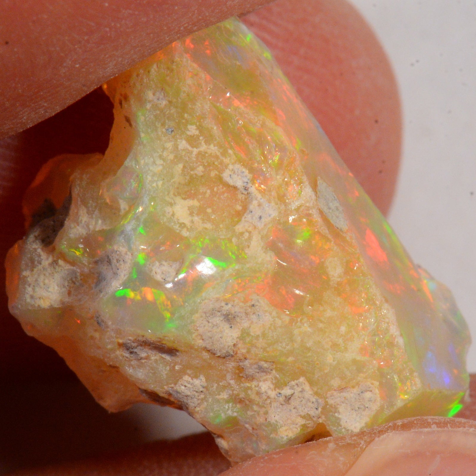 11.2 Karat - Roher Äthiopischer Welo Opal – natürlicher äthiopischer Welo Opal