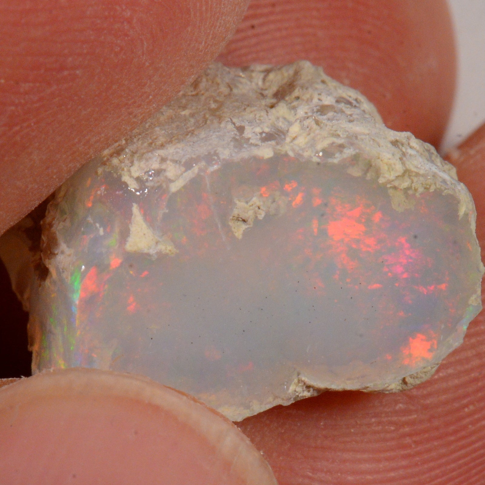 13 Karat - Roher Äthiopischer Welo Opal – natürlicher äthiopischer Welo Opal