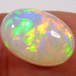 8.3 Karat - Heller Ovaler Äthiopischer Welo Opal – natürlicher äthiopischer Welo Opal