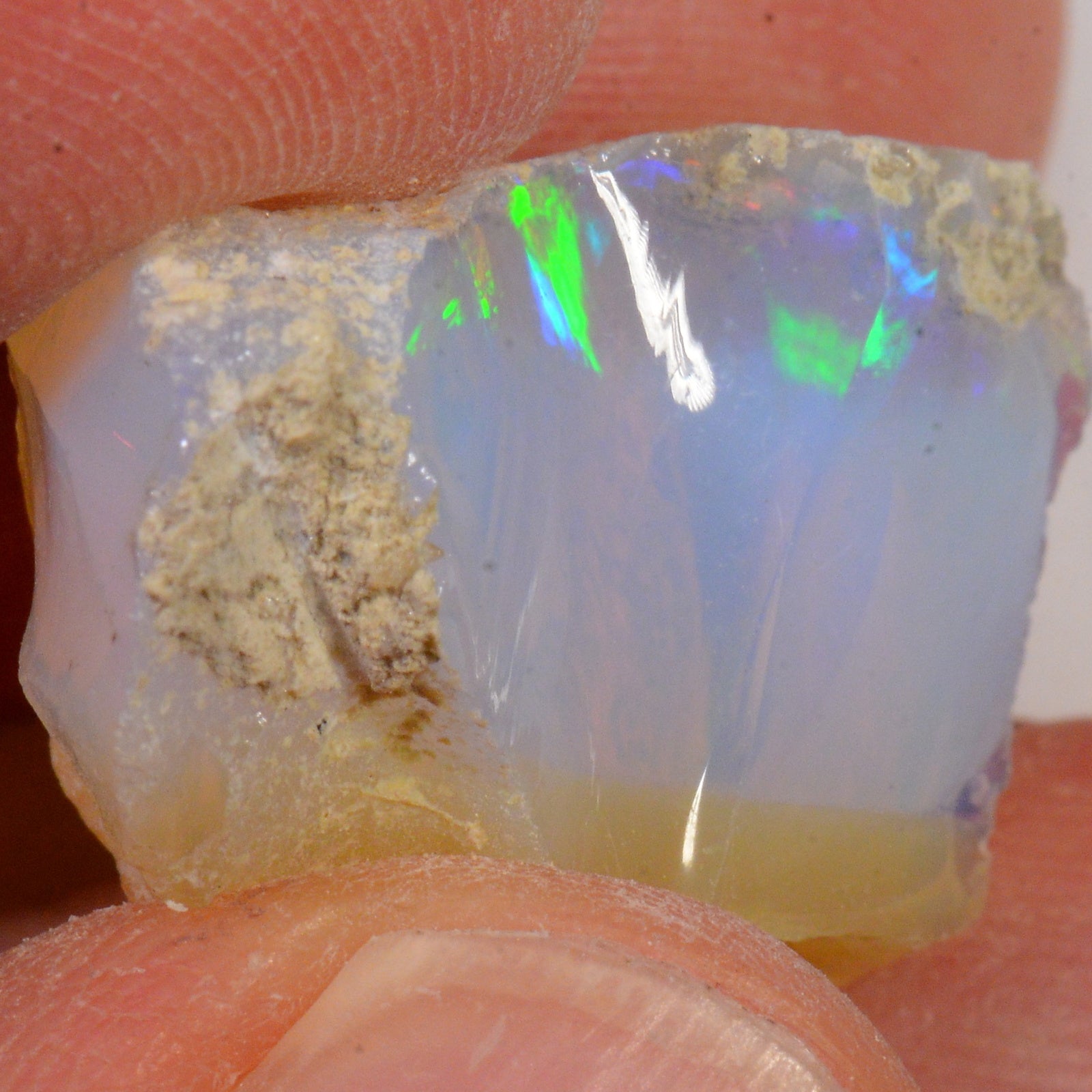 18.5 Karat - Roher Äthiopischer Welo Opal – natürlicher äthiopischer Welo Opal