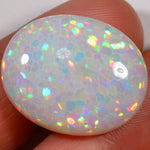 28.1 Carat - Brilliant True Honeycomb Ethiopian Welo Opal — natural untreated Ethiopian Welo opal