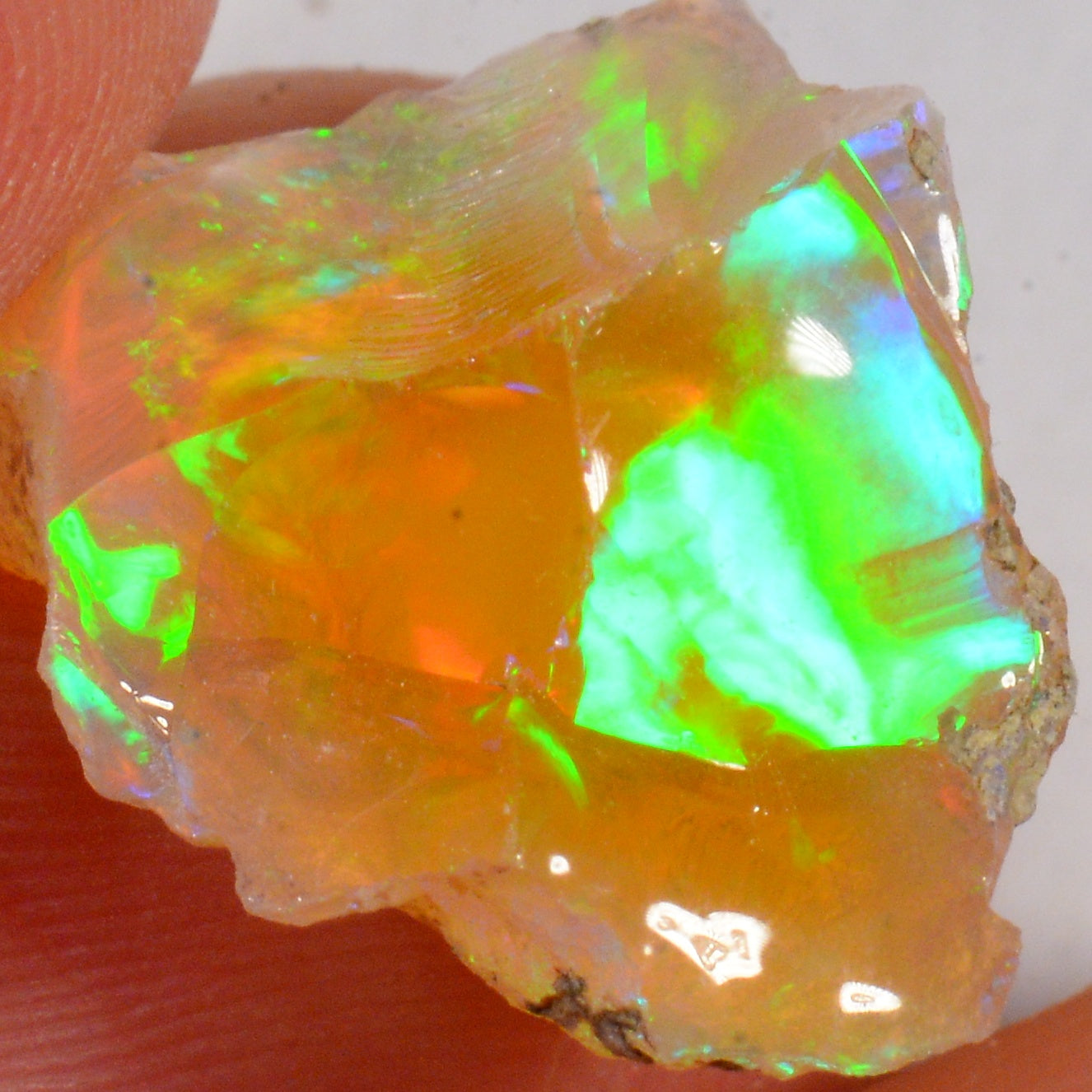 7.4 Karat - Roher Äthiopischer Welo Opal – natürlicher äthiopischer Welo Opal